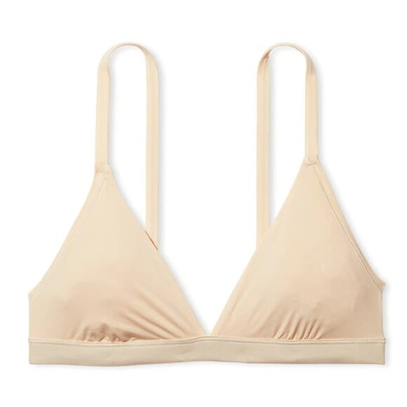 PINK Victoria's Secret Triangle Bralette Wireless Stretch/Pullover - LDD… - Picture 1 of 6
